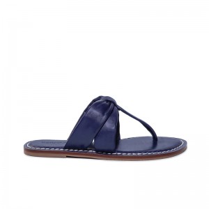 Sandale Slide Bernardo Margaret Thong Dama Albastri | UMW9136DB