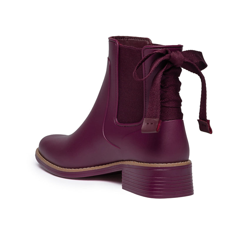 Ghete Chelsea Bernardo Briton Slip On Rain Dama Violet | WMU642SA