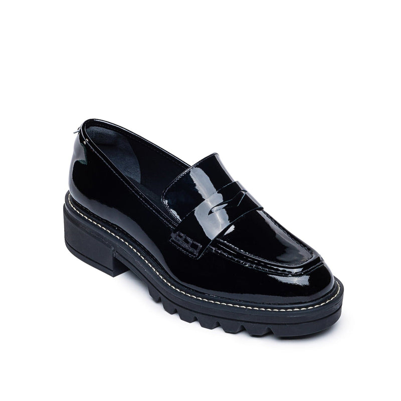 Mocasini Bernardo Chandler Lug-Sole Dama Negrii | PVS2624KY