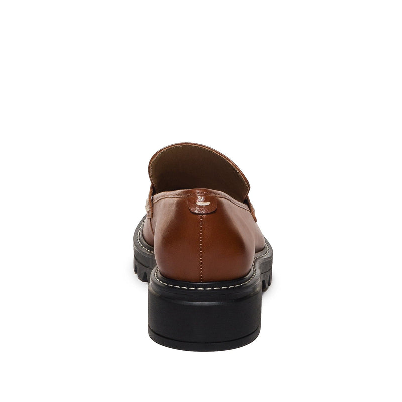 Mocasini Bernardo Chandler Lug-Sole Dama Maro Inchis | QKF9873LM