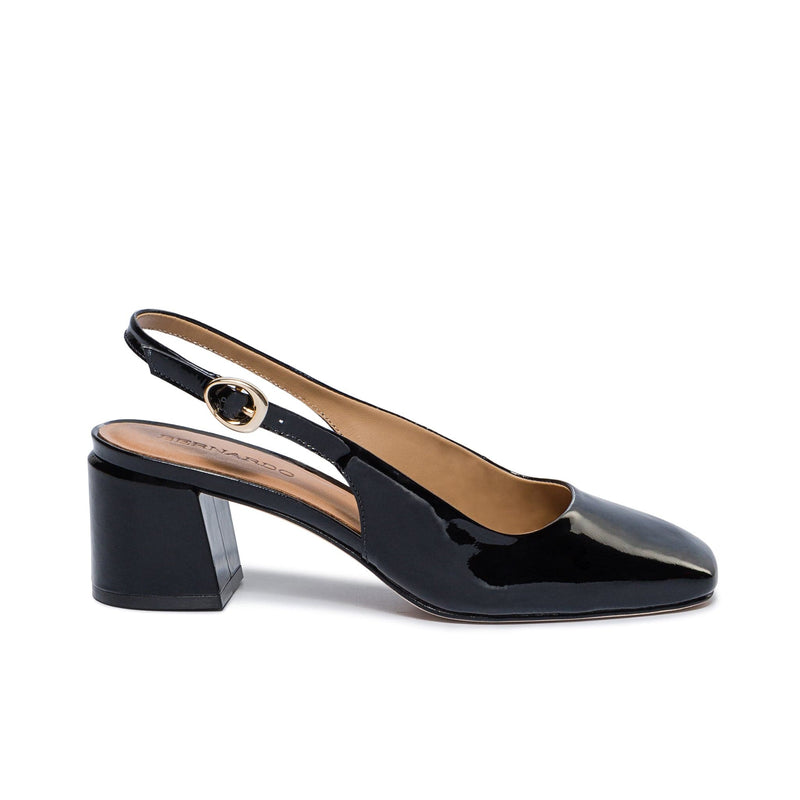 Pumps Bernardo Alexia Slingback Dama Negrii | CRU1739II