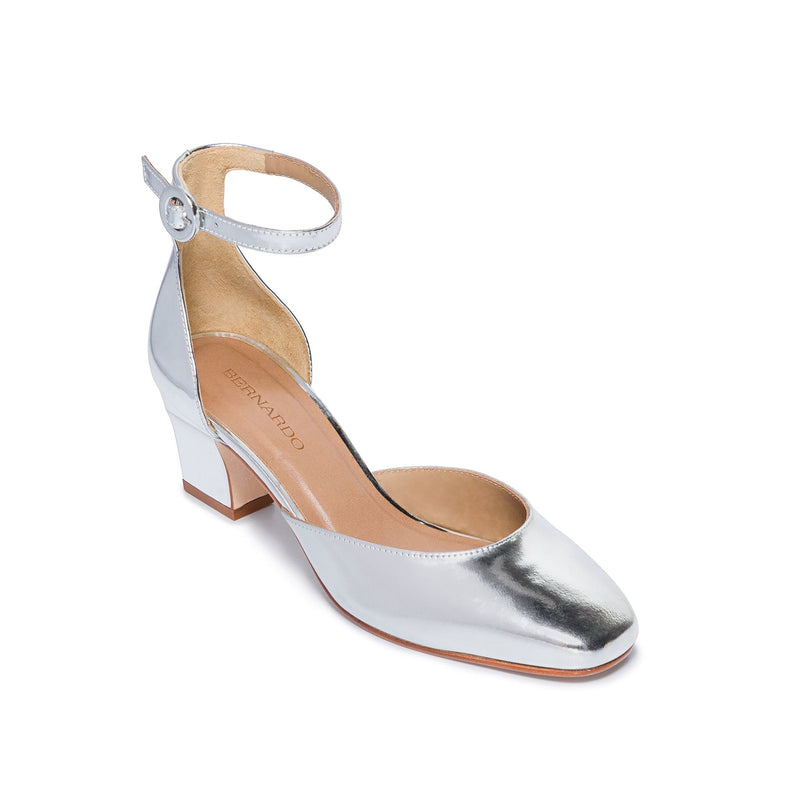 Pumps Bernardo Remy Mary Jane Dama Argintii | NML2461XI