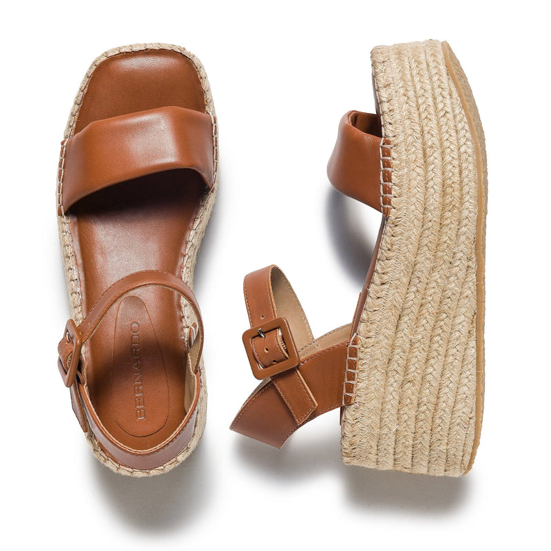 Sandale cu Platforma Bernardo Mallorca Espadrille Dama Maro Inchis | GMW6848WD